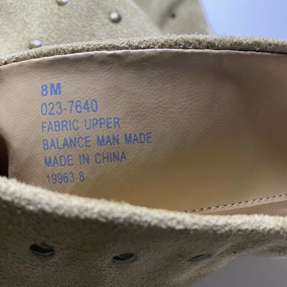 A.N.A A New Approach Tan Tall Faux Suede knee high boots Sz 8M - Picture 12 of 12